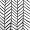 Tinicor Geometric Peel and Stick Wallpaper, Black White Herringbone Stripes, Waterproof Vinyl for Living Room, Bedroom, Bathroom, Kitchen - 44 × 1000 cm