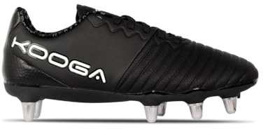 Kooga Mens Power SG Rugby Boots Black/White 9.5