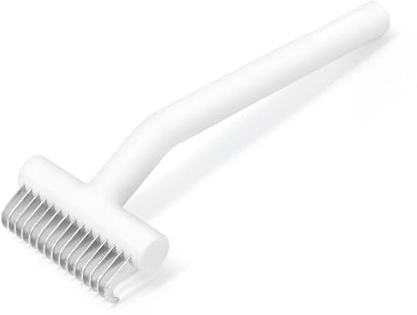 dancemoon PawRake, Brosse pour Chats et Chiens pour Mue et Démêlage du sous-Poil, Outil de Toilettage pour Animaux à Poils Mi-Longs et Longs, Sûr pour la Peau et Léger