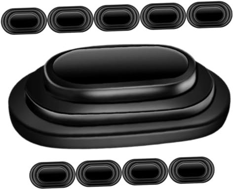 FELTECHELECTR 20 Pcs Car Door Shock Absorber Pads Silicone Door Bumpers Noise Reduction Anti Vibration Cushioned Door Silencers for Vehicle Door Protection