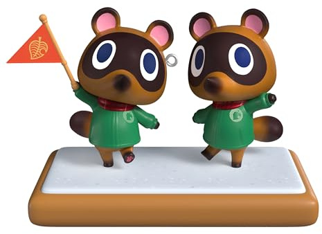 Hallmark Keepsake Christmas Ornament 2025, Nintendo Animal Crossing Timmy and Tommy, Gifts for Gamers