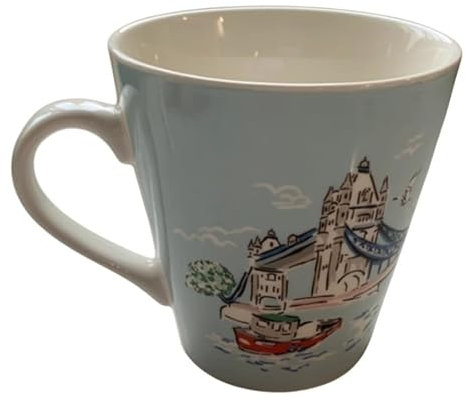 Cath Kidston Blue London View Big Ben Tower Bridge Stanley Mug