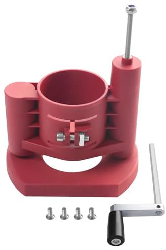 CJNQQJWS Precision Router Lift -Router Table Lift System - Router Plate Insert - for Quick, Accurate, Reliable & Repeatable Setups(D4 Router Lift)