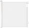 Retractable Stair Gate Extends up to 140cm Wide x 83cm Tall | One-Handed Operation | Safety Gate for Stairs, Doorways, Hallways & Outdoor Use (White)