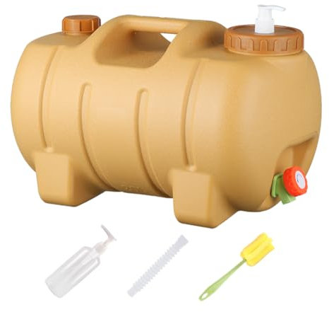 GETBSTOOP Jarra de Agua de Campamento 20L con Recipiente de Almacenamiento de Agua de Grifo