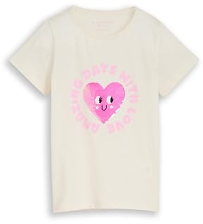Kinder T-Shirt mit Pailletten-Muster
