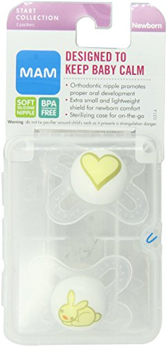 MAM Start Pacifier - Schuller - Silikonsauger - pink- 0+months - aus den USA