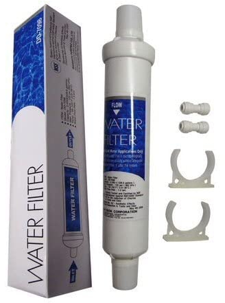Daewoo Water Filter - DD-7098 (Set of 4) - External Filter for American Style Fridge-Freezers, Compatible with Siemens, Bosch, Neff - NSF Certified