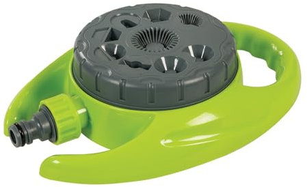 Silverline Tools 718693 - Aspersor con 9 patrones de riego Ø140 mm