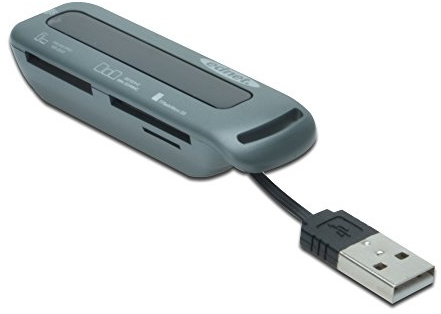 ednet USB 2.0 Multi Card Reader (MS/MS PRO/MS Duo/MS Pro Duo/HS MS/SD/mini-SD/Micro-SD Flash/SDHC/MMC/RS-MMC)