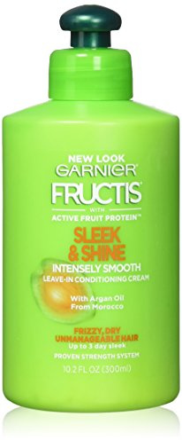 Garnier Fructis Sleek & Shine Intensely Smooth Leave-In Conditioning Cream 10.2 oz (Pack of 2)