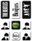 Set Di Magneti Beatles Classic Icons Kühlschrankmagnet-Set, 9-teilig