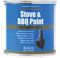 Rust-Oleum Stove and BBQ Heat Resistant Brush Paint 650 Degrees Black - 250ml