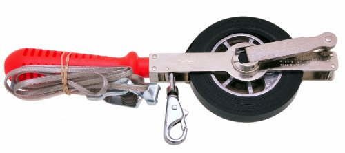 Lufkin CN1294SF590 Ölmessgerät, 1,27 cm x 1,88 m, Atlas, chromverkleidet, doppeltes Klebeband