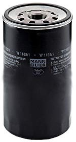 MANN-FILTER, W 1168/1 Ölfilter | Für LKW, Busse, Hohe Filtrationsleistung, Optimaler Motorschutz, Hochwertige Dichtung, Echte OE-Technologie