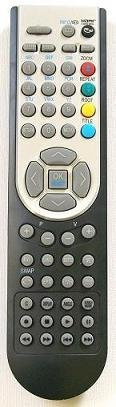Remote Control for combi LCD TV with built-in DVD Alba.