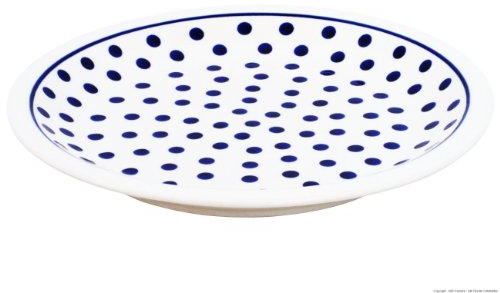 Original Bunzlauer flacher Teller/Essteller Ø24.0 cm H=3.2cm Dekor 37