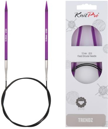 KnitPro Trendz Fixed Circular Needles 24 (60cm) | 5.00mm