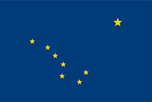 U24 Flagge Fahne Alaska 90 x 150 cm