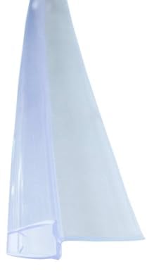 Bagnoxx 100cm Joint Meulage Douche 6mm Transparent PVC Lčvre Profil Étanchéité