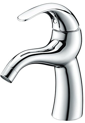 Sanlingo Robinet Mitigeur Melangeur Lavabo Vasque Salle de Bain Chrome