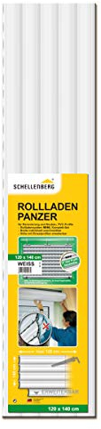 Schellenberg 20094 Set de blindaje para persiana Enrollable Mini, 120 x 140 cm, Blanco