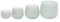 Dutz Pot lightgrey, Vase, Übertopf, Windlicht, ca H 14 D 16