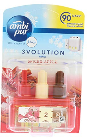 Ambi Pur 3 Volution - Recambio de manzana picada con Febreeze, ambientador, 100 g