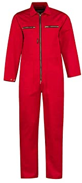 STØRVIK Rallye-Kombination Baumwolle Arbeitsoverall Rallyekombi - Rot - Größe 64