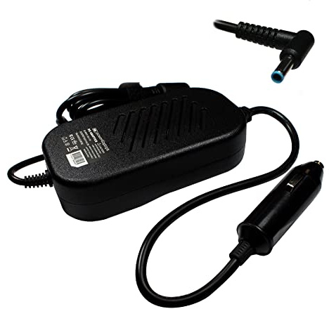 Power4Laptops Laptop KFZ Ladegerät kompatibel mit HP Pavilion 15-cc118ng