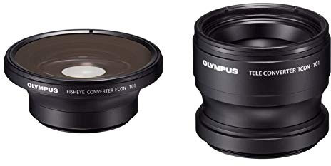 Olympus Tele Converter for Tough TG-5 with Fish Eye Converter for Tough TG-5 - FCON-T01