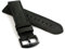 RIOS1931 Derby Vintage Rindsleder Uhrenarmband handgemacht in Deutschland Robust 20mm Schwarz