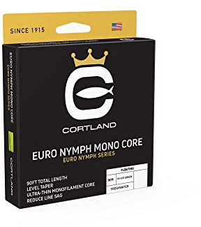 Cortland Euro Nymphe Mono Core Fliegenschnur (Level .022)