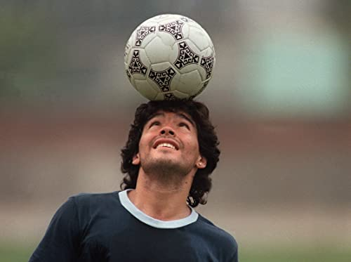 SDDLW1990 Poster Und Gedruckte Diego Maradona Einer der größten Fußballspieler für Moderne Familiendekoration Leinwand Malerei Wandkunst Bilder 23.6x35.4(60x90cm) Kein Rahmen
