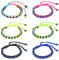 Feilok 6 Stück Armband Damen Armbänder Set Verstellbar Geflochten Böses Auge Teufelsauge Armkette Freundschaftsarmband Geschenk für Frauen Mädchen