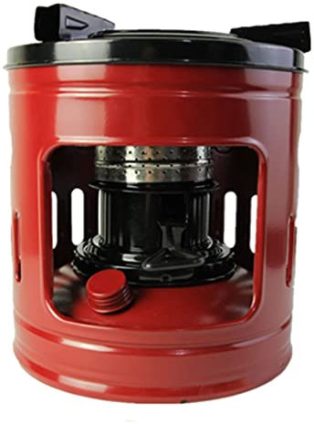 Samnuerly Estufa portátil para Acampar Estufa de Queroseno Calentador de Queroseno para Picnic al Aire Libre, Dos Filas de mechas Anchas, Tiempo de combustión Continua: 11H A