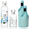TDN Bouteille d'eau en verre borosilicate, 500ml+300ml, Réutilisable, Bouteille d'eau étanche avec couvercle sans BPA, Compatible Lave-Vaisselle, Pour gym, Bureau, Boissons chaudes et froides (Lapins)
