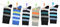 6 Paia Calze da Uomo Estive Colorate con Fantasia in Filo di Scozia - Cotone Elasticizzato - Made in Italy - Resistenti - Lunghe e Corte (43/46, Yandex)