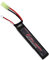 Airsoft Akku Lipo Akku 2S 7.4V 1100mAh 25C Airsoft Stick für Airsoft Gewehr Luftgewehr mit Mini Tamiya Stecker Connettore