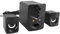 Goshyda Altavoces de Computadora, Sonido Estéreo 3D Envolvente 2.1, Altavoces de Escritorio con Cable USB, Subwoofer Incorporado, para Juegos de Computadora de Escritorio