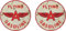 Pure Print Cut Öl Tuning Aufkleber für Hotrod und Oldtimer – Retro-Design, Rennsport-Themen, V8-Ratte – Hochwertige Rat Rod Oil Slick Sticker, 2 Stück, 10 cm, STP & Pennzoil (Flying Gasoline)