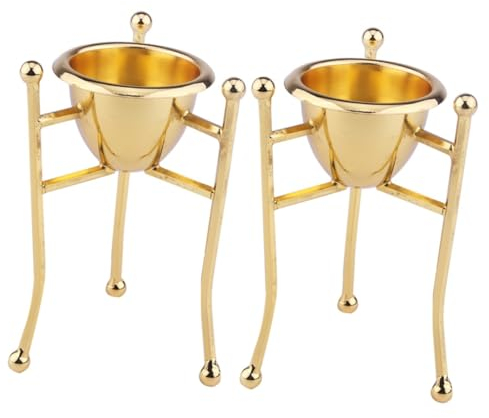 Cabilock 2 Piezas Rejilla Para Huevera De Cobre Soporte Para De Nevera Huevera Creativa Hueveras Platos Soporte Para Cocidos Huevera Individual Hervidos Galleta