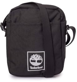 Timberland - Herren Umhängetasche mit Fronttasche, Schwarz , Einheitsgröße, OT-TB0A6MP5001-OS