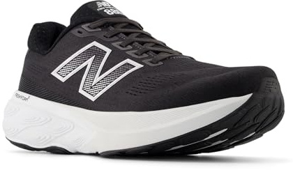 New Balance Men's Fresh Foam X 880 V15 Running Shoe, Black/White/Reflection, 9 Wide