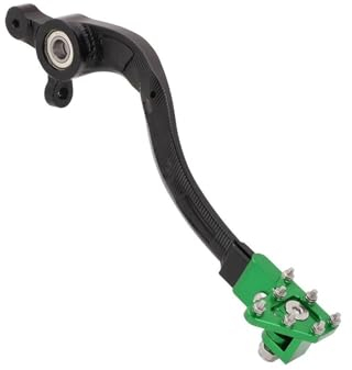 UNPGATUB Motorrad CNC Hinterfußbremshebelpedal, kompatibel mit SX SXF XC XCF XCW EXCF 125 150 250 300 350 450 500, kompatibel mit TE FE TC FS FC 100% brandneu (Color : Green)