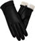 vislivin Touchscreen Handschuhe Damen Winter Lederhandschuhe Warme Leder SMS Handschuhe Glänzend Schwarz L