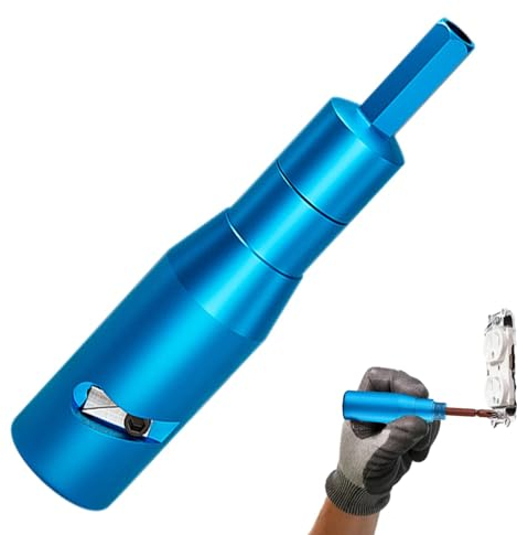 Moreeulsi Elektrischer Abisolierer, Abisolierwerkzeug | Ratschen-Drahtcrimper | Robuste Mehrzweck-Abisolierzange mit ergonomischem Griff und kompakter Hochleistungs-Abisolierzange zum Abisolieren von