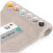 Blumtal Badematte 60x120 cm Hochflor Chenille - Oeko-TEX zertifizierter Badteppich - Badematten & Badteppiche - Duschvorleger - Badvorleger rutschfest waschbar - Bath Mat - Fussmatte Badezimmer Beige