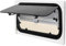 HWHongRV Finestra di uscita per camper 70 cm di larghezza x 30 cm di altezza, finestra per camper con rivestimento ombreggiante e finestra dello schermo, finestra laterale per camper con kit di