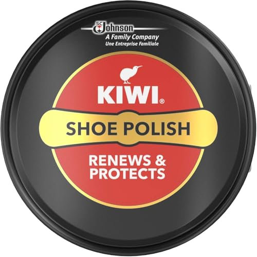 Kiwi Black Cirage à chaussures Boîte de 50 ml, Noir , 50ml
